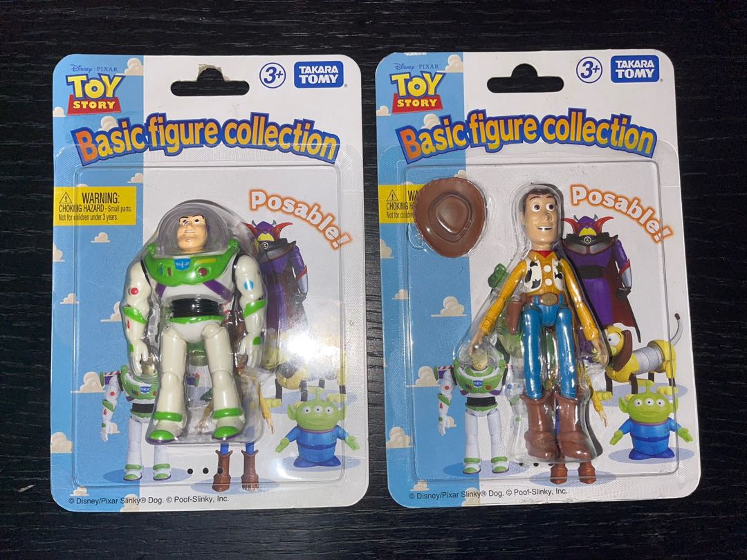Woody and sale buzz action figures