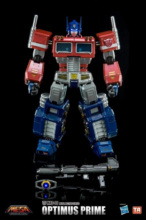Transformers Toy Hasbro Mas-01 Optimus Prime Mega 18" Action Figure In Stock 