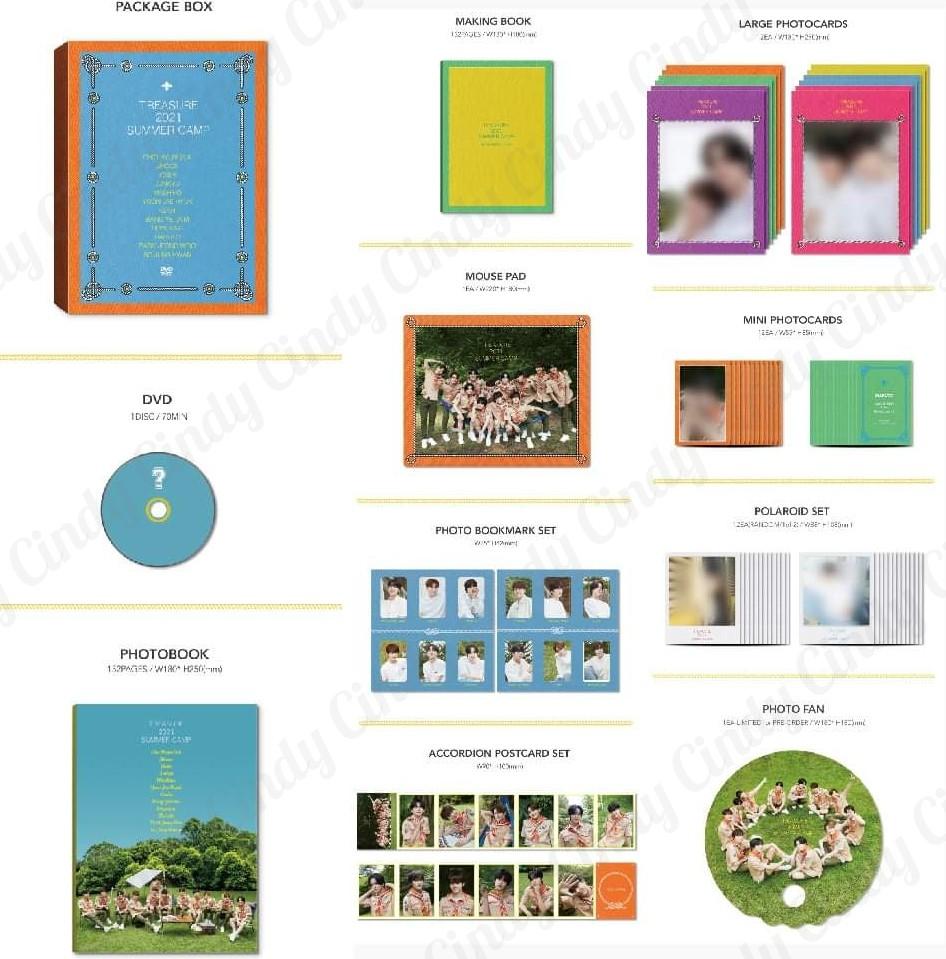 DVD/智能卡💌寶石盒TREASURE - 2021夏令營DVD/智能卡全新未拆, 興趣及