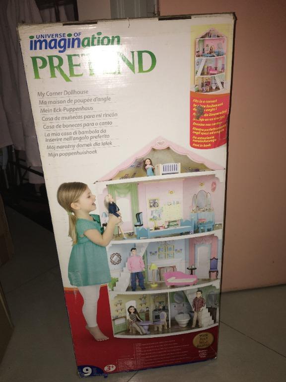 Corner dollhouse hotsell
