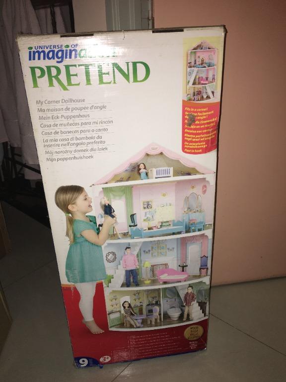 Corner dollhouse outlet