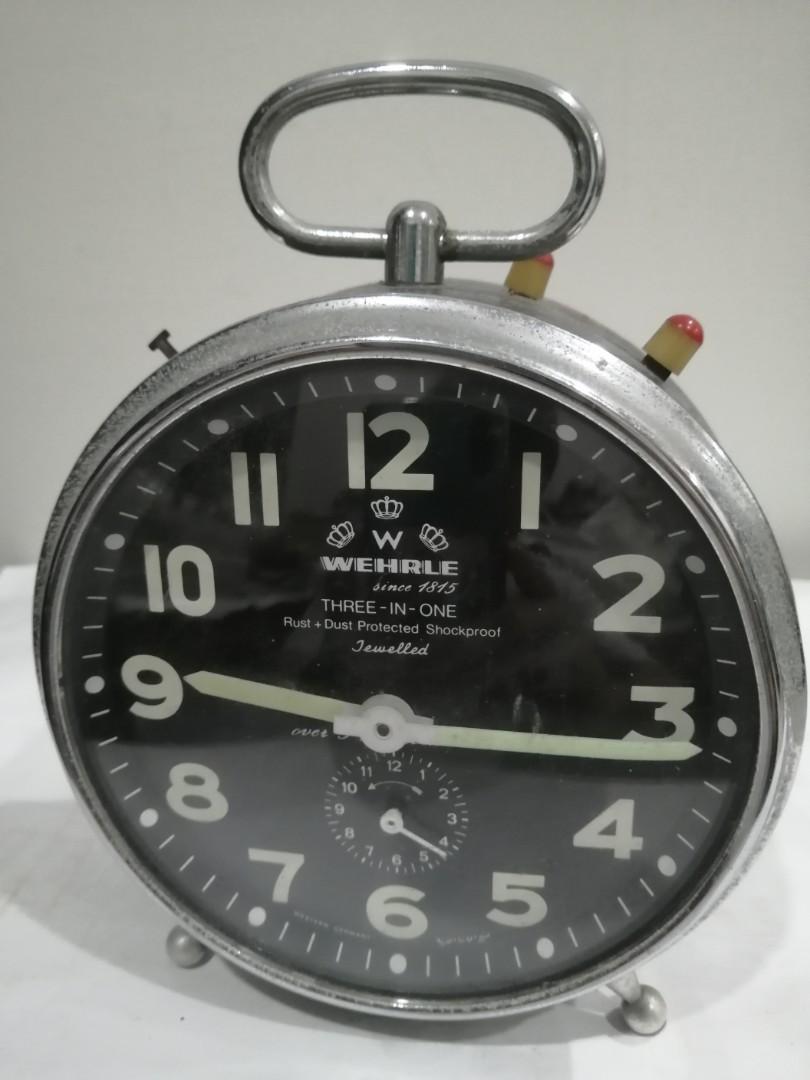 WEHRLE  ウエラ　アラームクロック　SIX IN ONE 21572 WEHRLE ウエラ アラームクロック SIX IN ONE 21572 WEHRLE