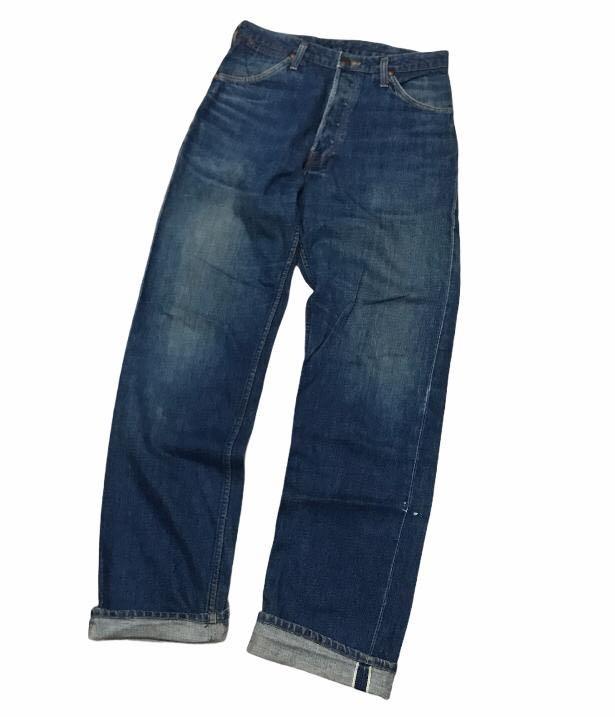wrangler japan lot 11mw selvedge denim 