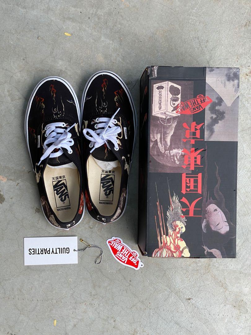 ワコマリア×バンズ天国東京お化け図/1000足限定オーセンティック靴