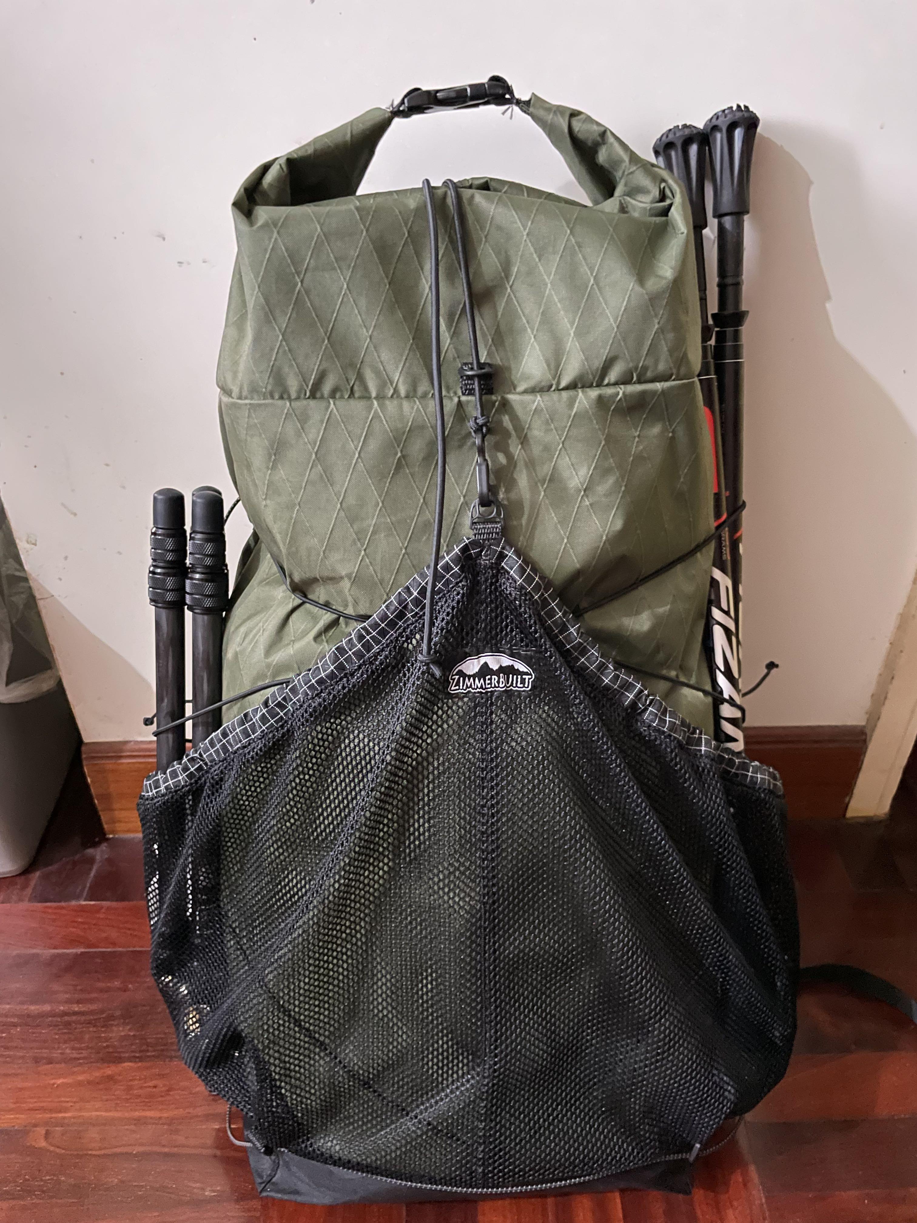 Zimmerbuilt Pika Pack X-pac 深綠色輕量背囊露營行山Ultralight