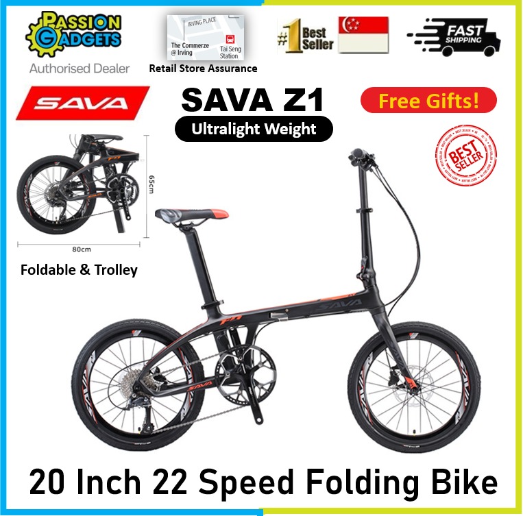 Sava carbon folding bike discount