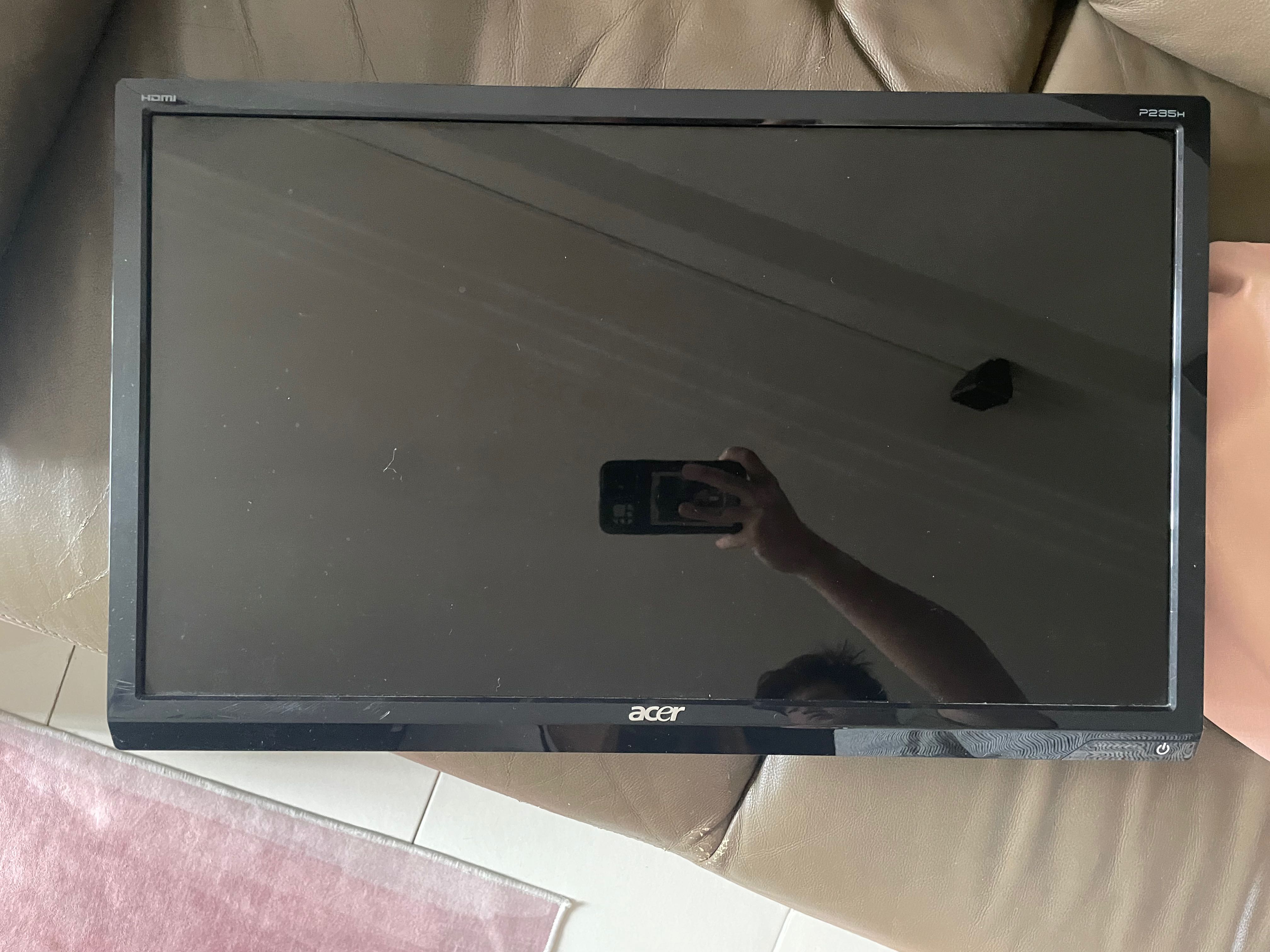 24inch Acer monitor P235H, Computers 