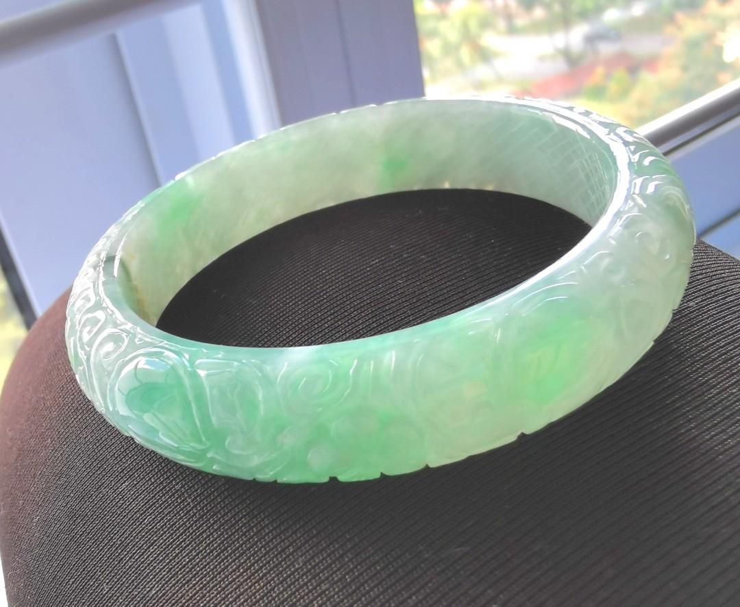 Certified jade bangle hotsell