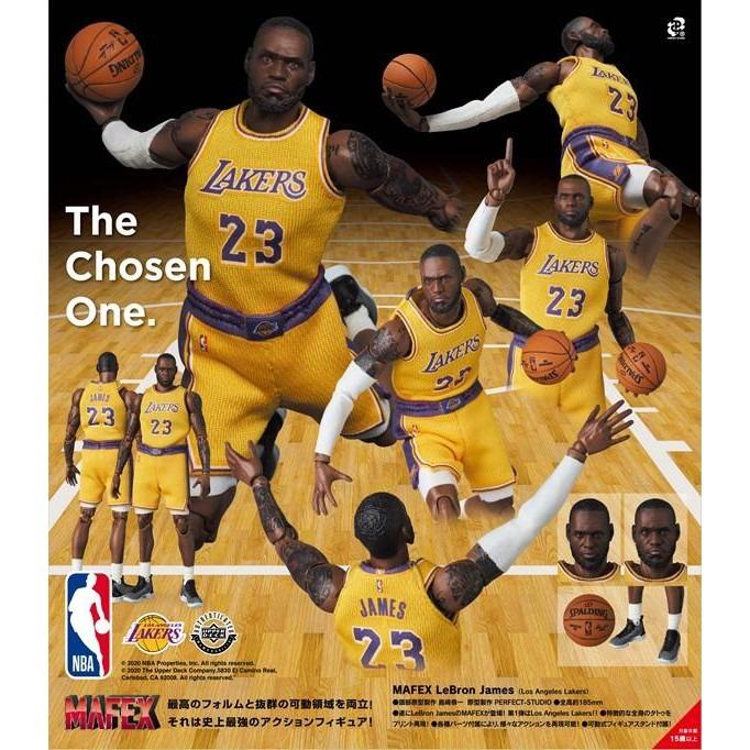 全新Medicom Toy Mafex No 127 LeBron James NBA Los Angeles Laker