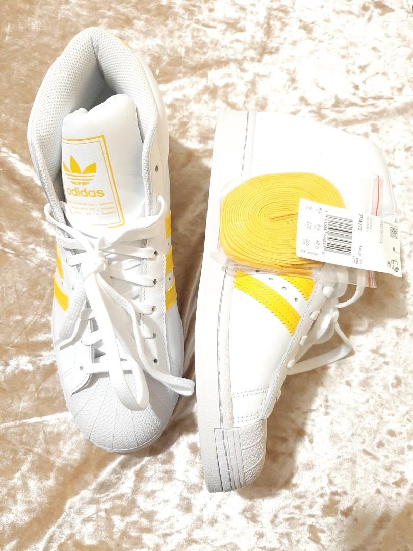 Adidas Pro (Category: Sneakers) located in Quezon City. Submitted by mnletc (Listing ID 1103623742, Image 1). Description: Adidas Pro Model For Male Size 9 US Bnew from US with box RFS: wrong size.