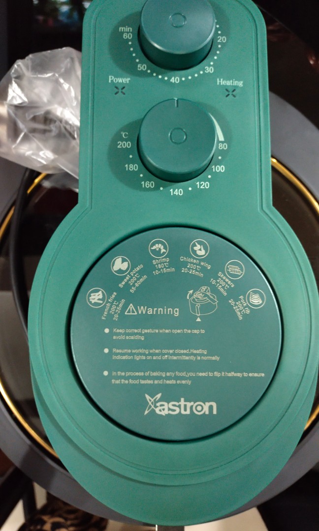 Air Fryer Turbo Air Fryer New Model by Astron, Furniture & Home Living