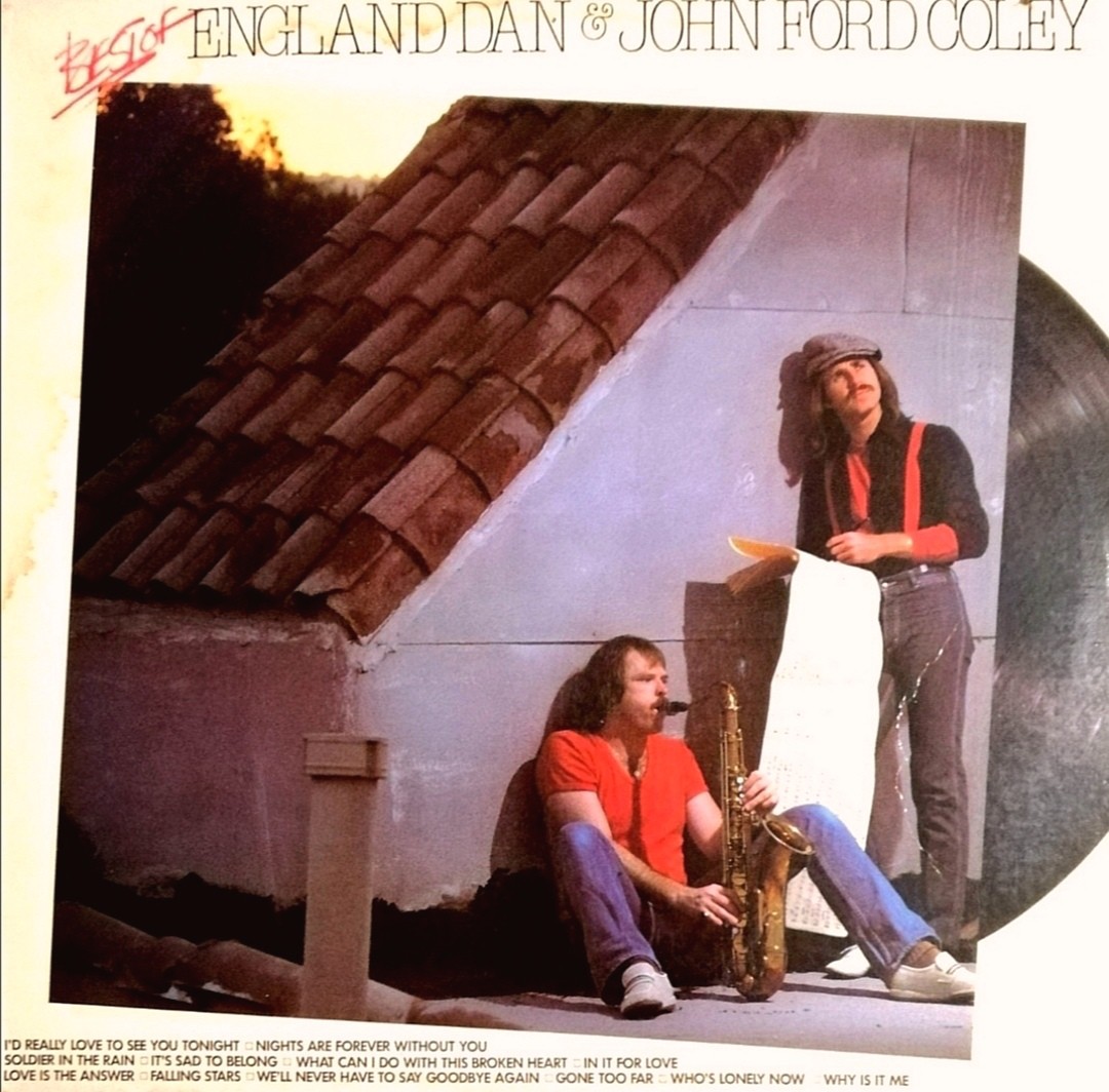 arthlp ENGLAND DAN JOHN FORD COLEY Best Of Vinyl LP Record (I