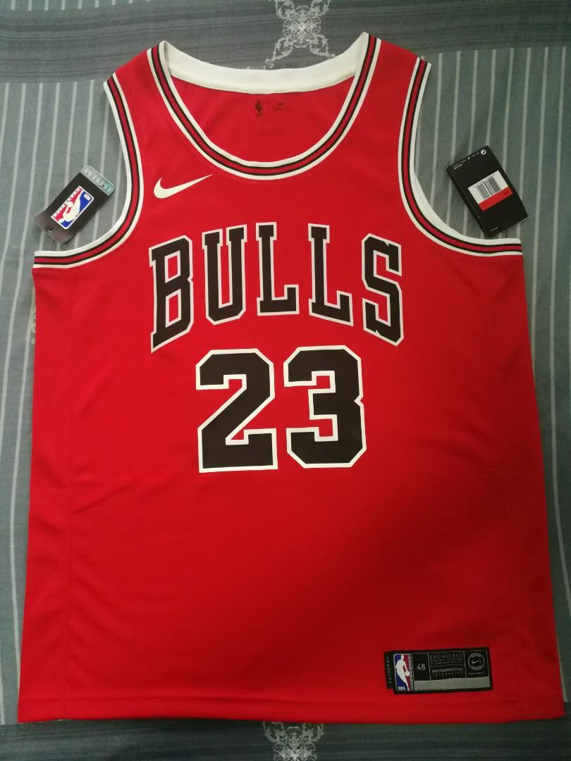 Big & Tall Men's Michael Jordan Chicago Bulls Nike Swingman Red Jersey -  Icon Edition