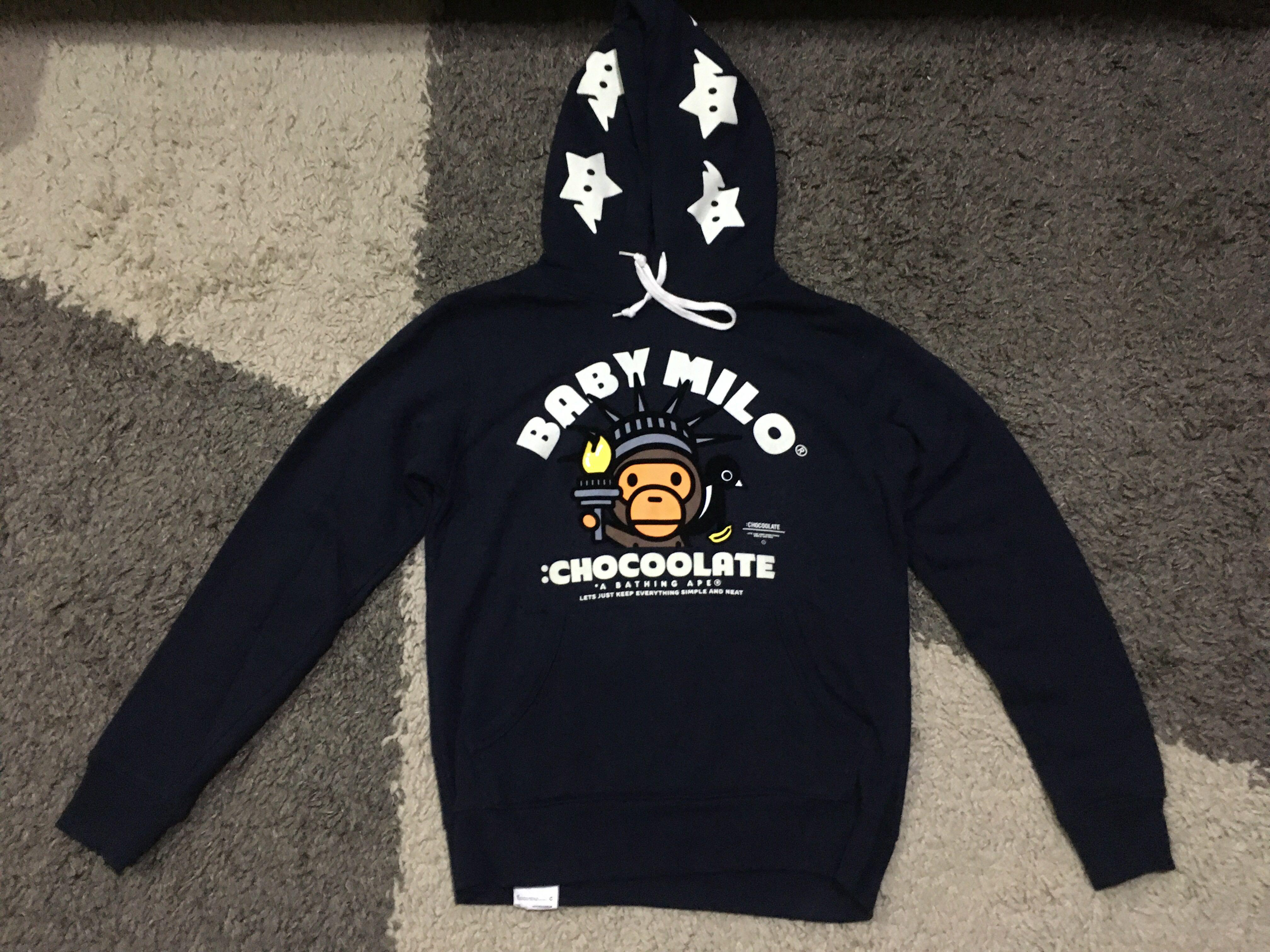 Baby Milo Chocolate Pull Over Hoodie Jacket S Luxury Apparel On Carousell