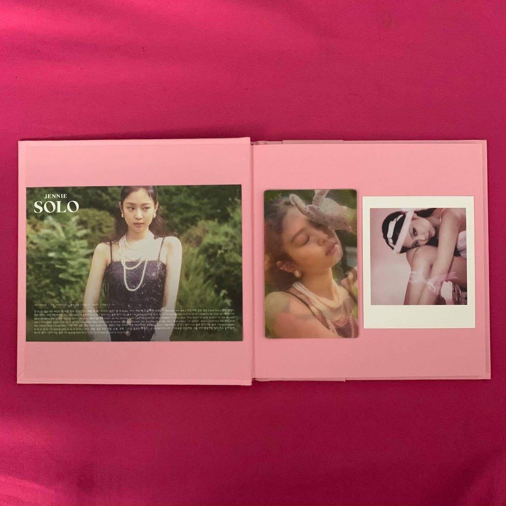BLACKPINK PHOTOBOOK (Category: K-Wave Merchandise) located in Del Monte. Submitted by riyaleighhh (Listing ID 1103705354, Image 3). Description: Jennie Solo (SOLD❗️) Photobook - ₽ 1,000 - Hard cover photobook - Random lyrics postcard - Random photocard - Lenticular photocard - POB (poster) Special Edition - ₽ 1,750 - Hard cover photobook - Random postcard - Random photocard - Name sticker - Sticker set.