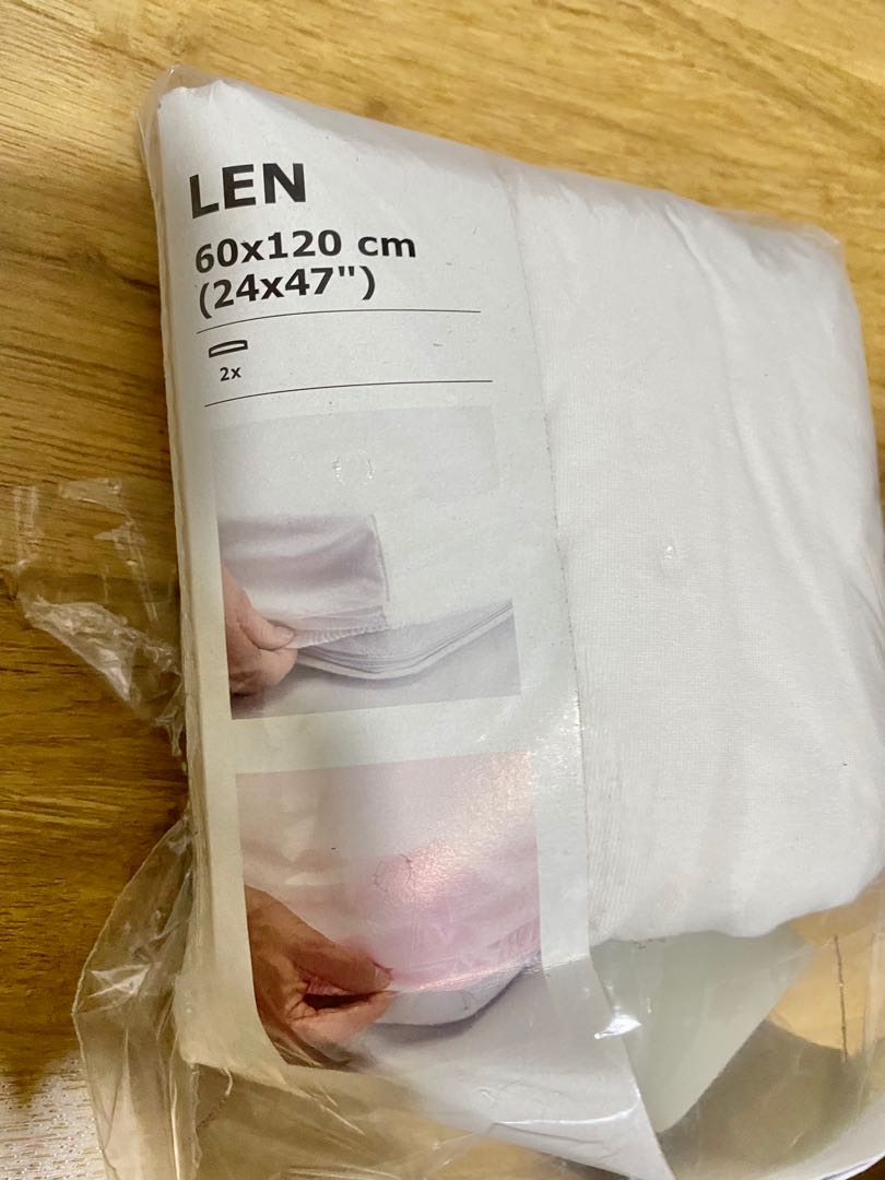BN LEN IKEA fitted sheet for cot (60x120cm), Babies & Kids, Baby