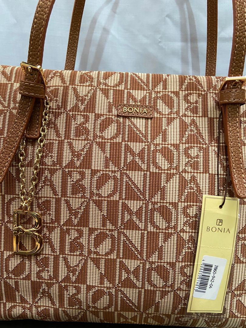 Harga Bonia Tote Bag Jual Tas Bonia Original Tote Monogram Shopee