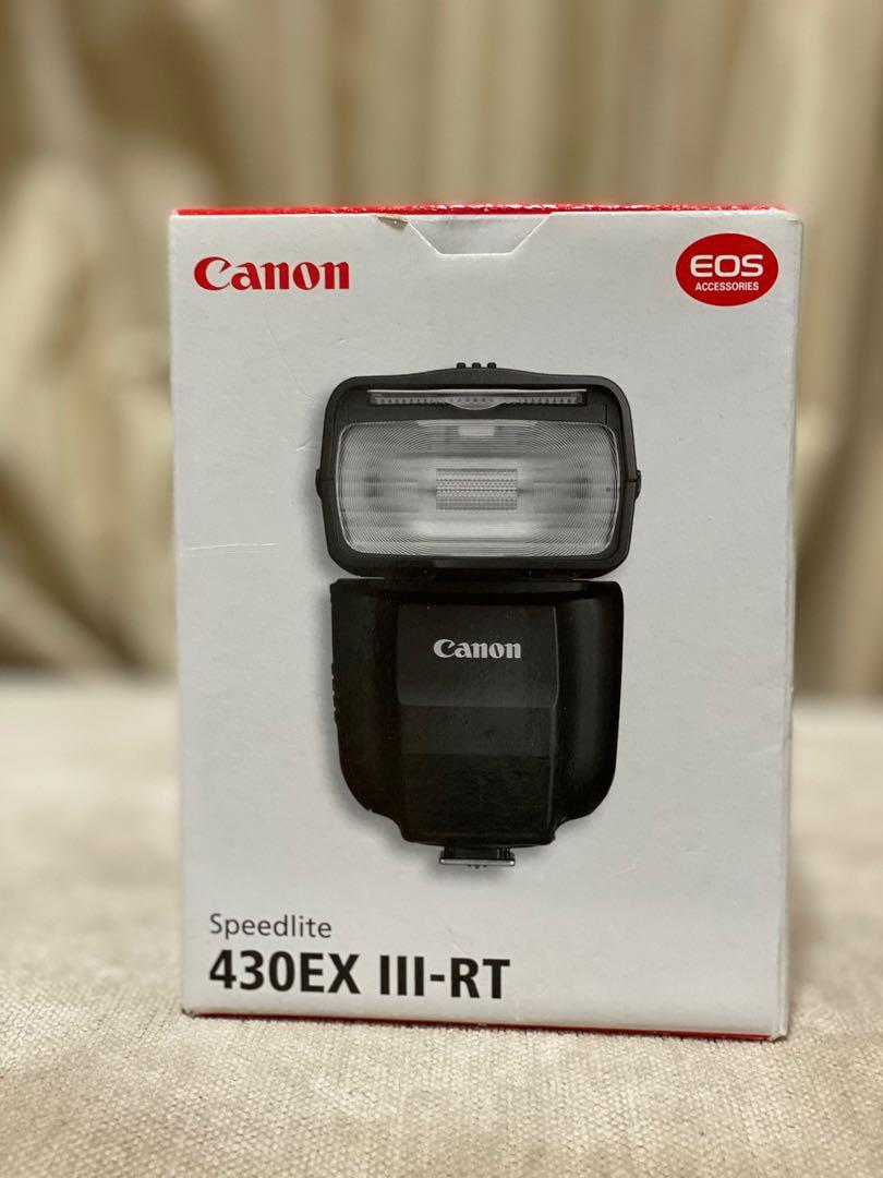 Canon Speedlite 430EX III-RT, Photography, Photography Accessories, Flashes  on Carousell