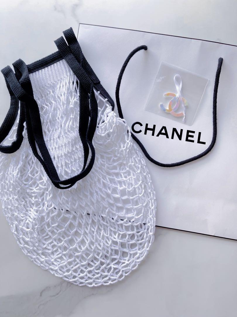 Chanel No 5 Factory Limited Edition Knitted Handbag 限量魚網袋 名牌 手袋及銀包 Carousell