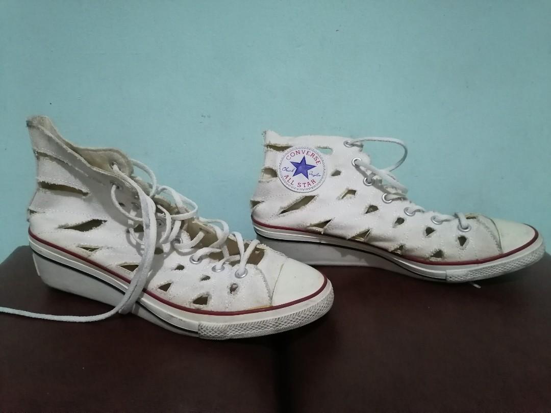 Converse cut out wedge store