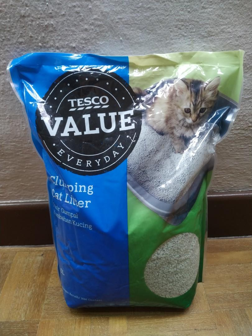 Tesco value discount cat litter