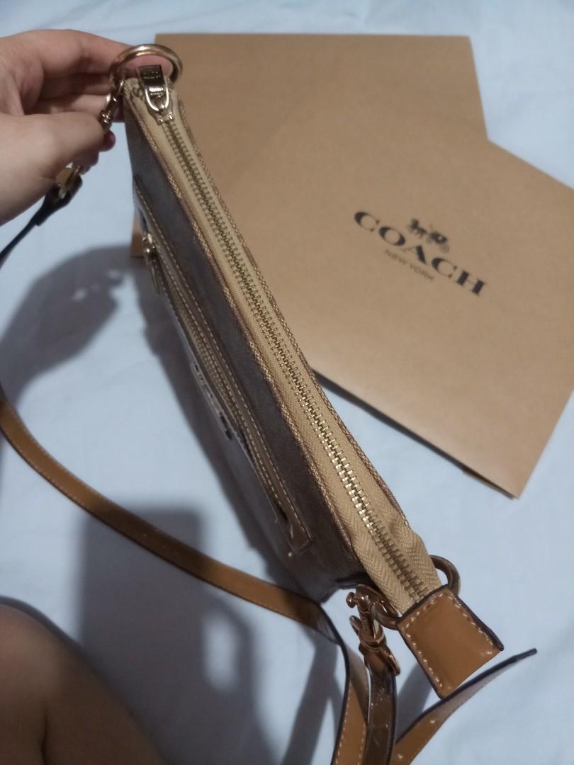 Coach Sling Bag Authentic (Category: Cross-body Bags) located in Caloocan City. Submitted by prettyplaceph (Listing ID 1103644217, Image 3). Description: 100% guaranteed authentic No issue, used only once during our Japan trip.