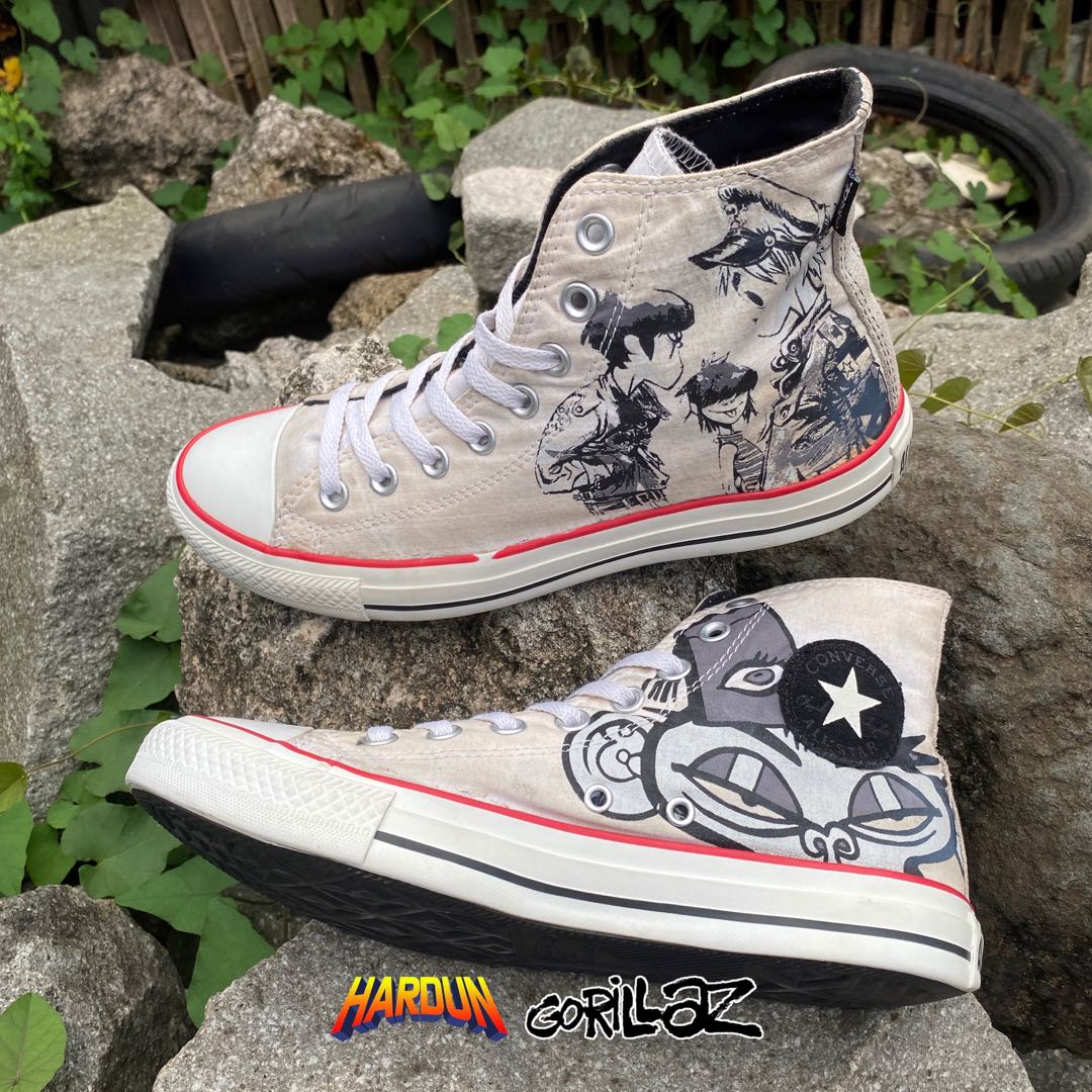 converse gorillaz