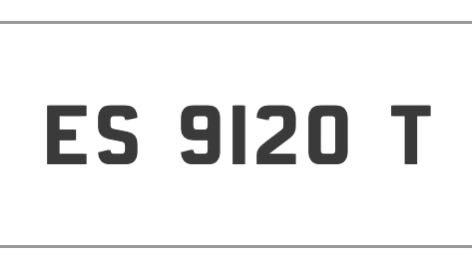 E Series Car Plate Number Car Accessories Car Plates On Carousell