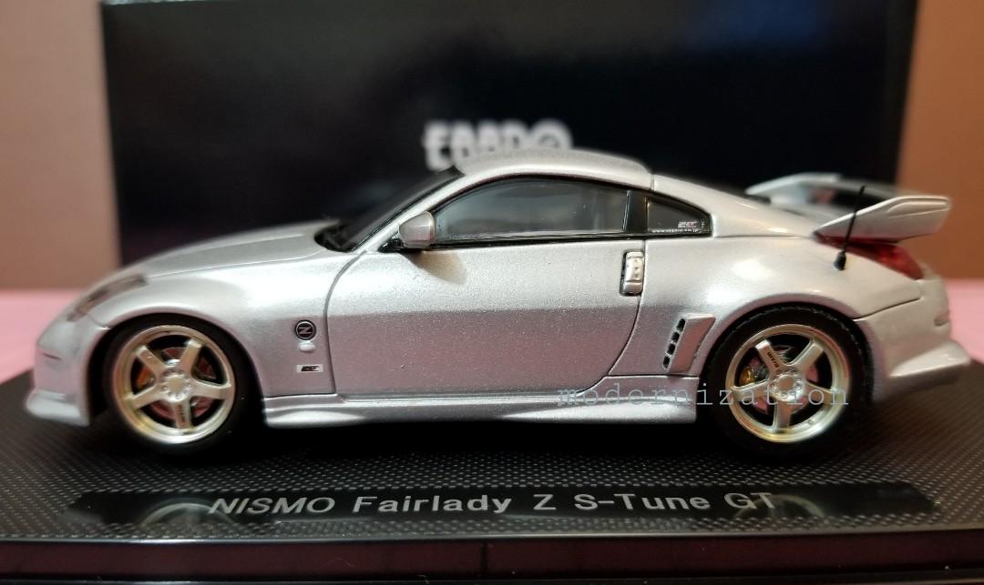 ▫1:43 Nissan FAIRLADY Z S-Tune GT Nismo (Silver) EBBRO 1/43