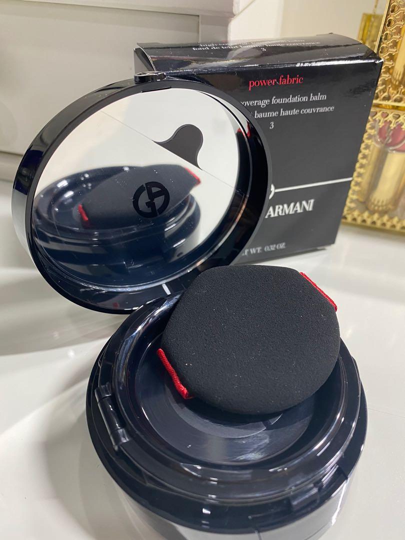 Giorgio Armani High Coverage Foundation Balm Black Cushion 3