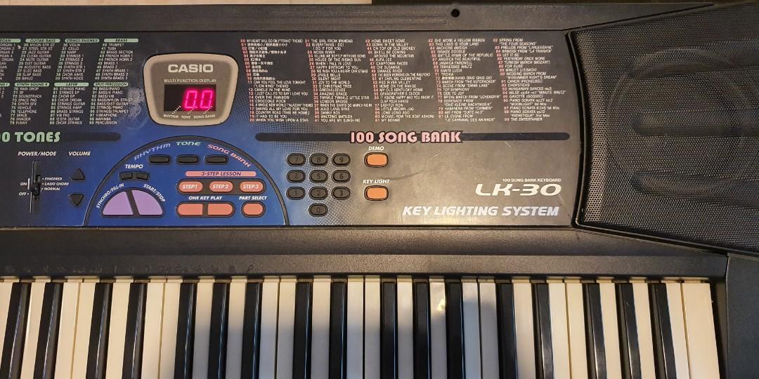 GOOD condition Casio LK 30 Portable Keyboard Hobbies Toys