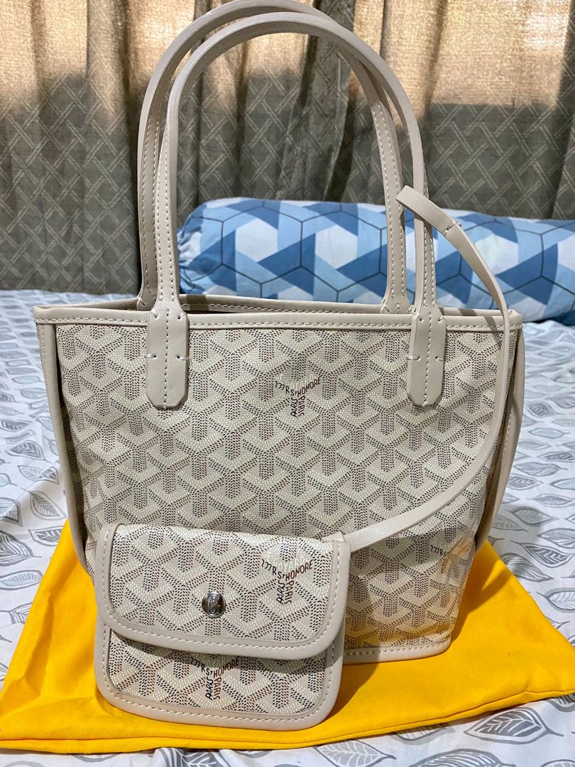 Mini goyard tote on sale price