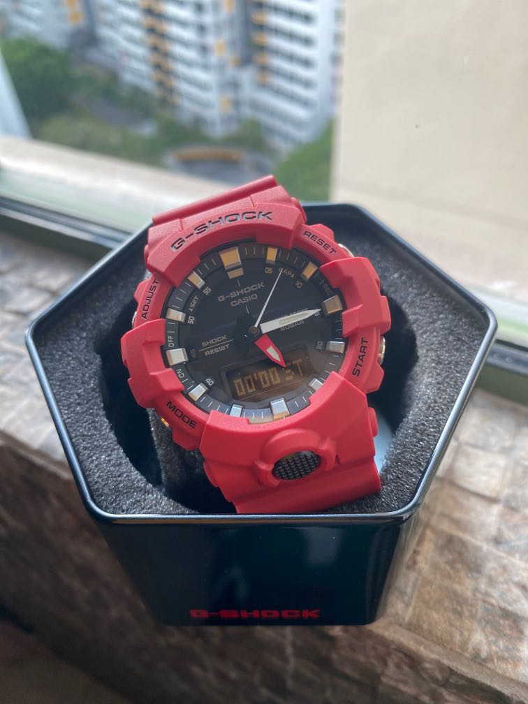 G shock ga 800 red online