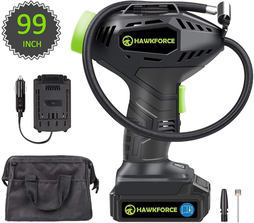 HAWKFORCE Tire Inflator Air Compressor 