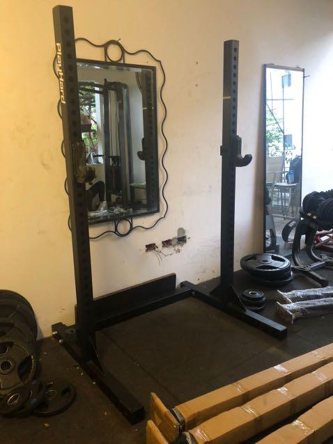 Heavy Duty squat rack (Category: Other Sports Equipment and Supplies) located in Mandaluyong City. Submitted by cque10 (Listing ID 1103639669, Image 2). Description: Squat rack from playhard Bought for 16,500 Location: San Juan .