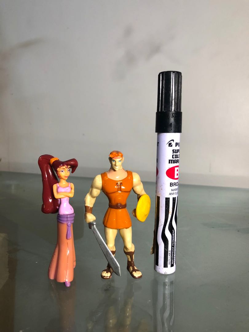Hercules And Meg Mini Figure Set Hobbies Toys Toys Games On Carousell
