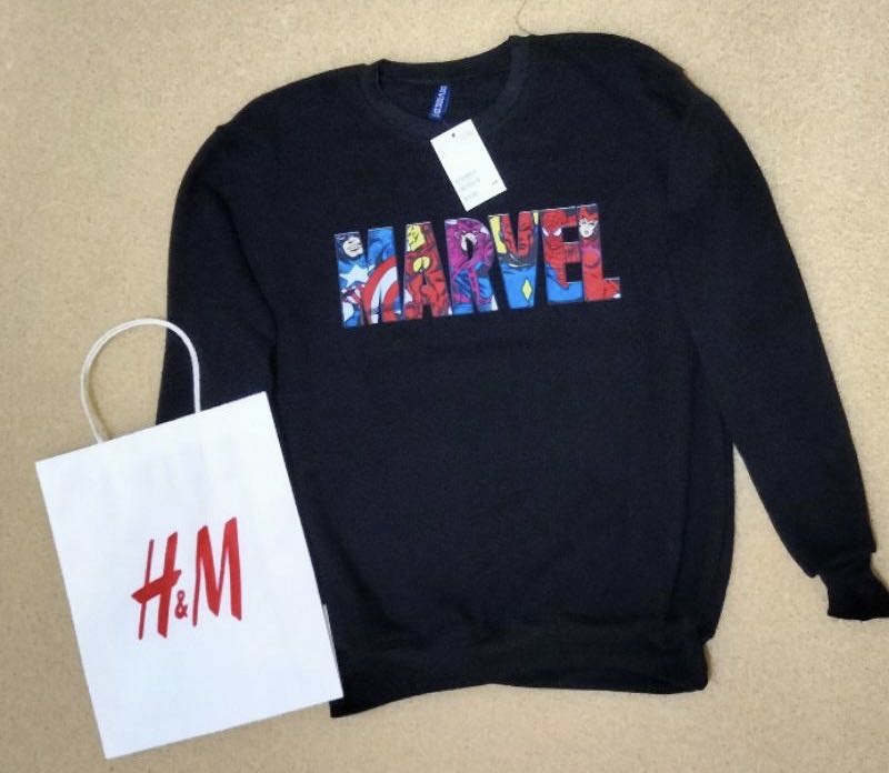 Crewneck sales marvel h&m