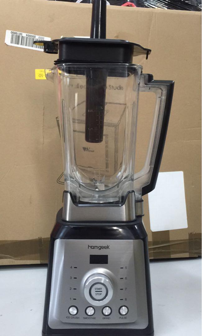 Homgeek High-Speed Professional Blender With BPA Free Tritan Container