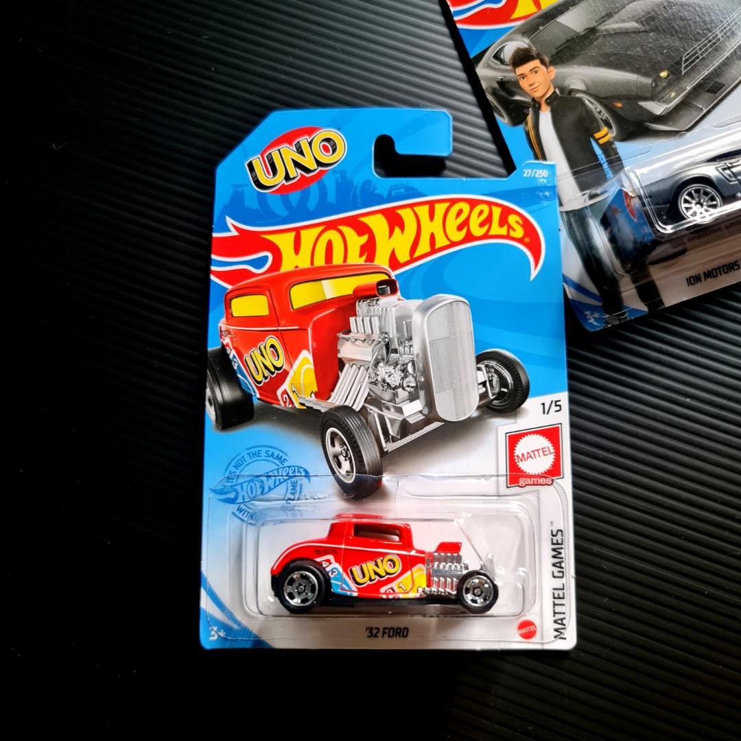 Hot Wheels UNO '32 Ford Hotwheels Mattel Games, Hobbies & Toys, Toys
