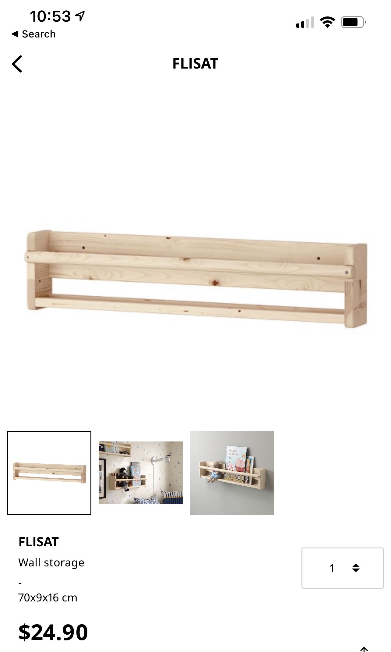 Ikea Flisat Book Shelves, Furniture & Home Living, Furniture, Shelves