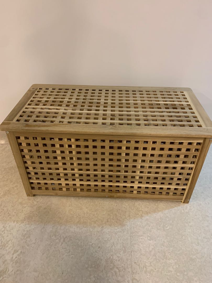 IKEA Hol Storage Table, Furniture & Home Living, Home Improvement