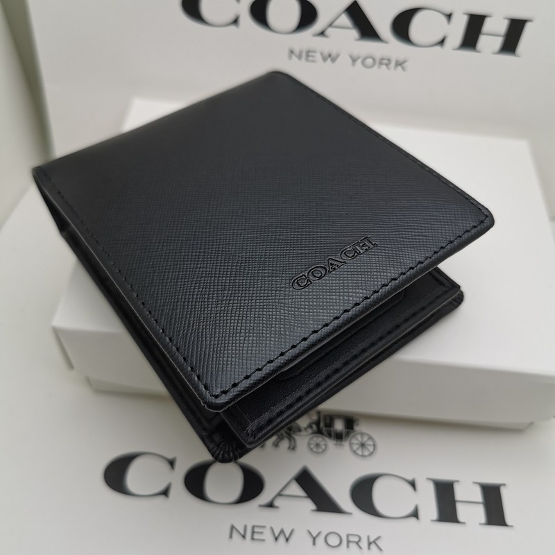 Men's coach online wallet sale