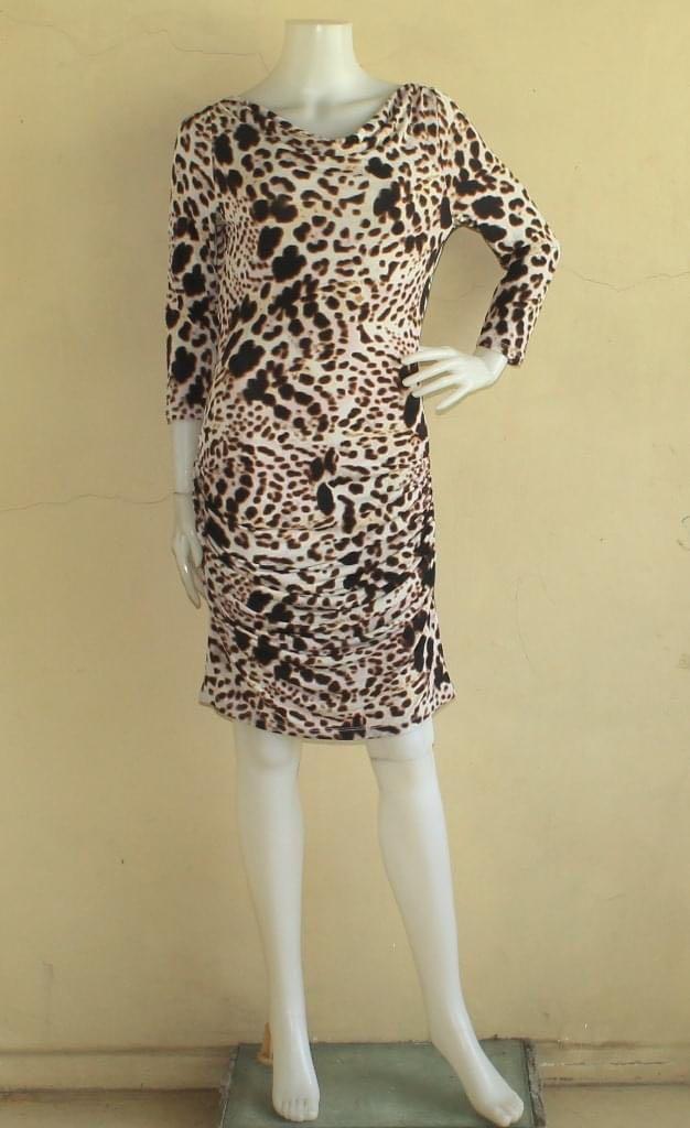 Jennifer lopez animal print dress store