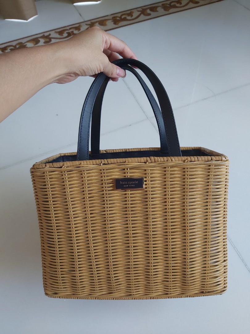 Kate Spade Basket Bag, Women's Fashion, Bags & Wallets, Tote Bags on  Carousell