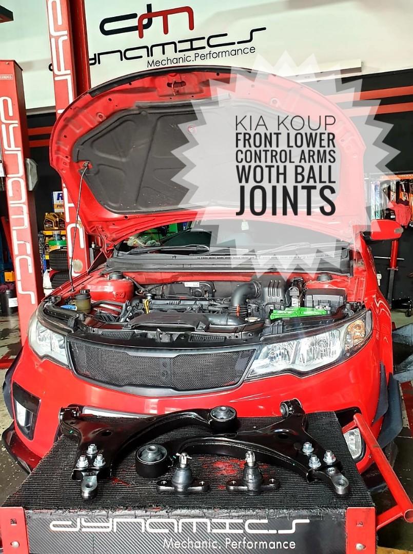 KIA K3/Forte/Koup Front Lower Control Arms Replacement, Car