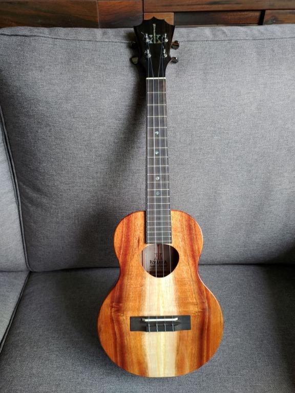 Koaloha Silver Tenor Koa Ukulele 25th Anniversary As New Factory