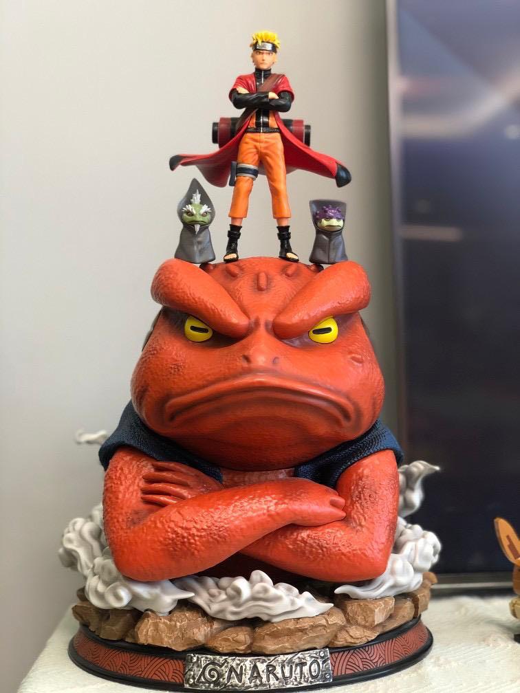 L seven studio Naruto + gamabunta recast, Hobbies & Toys, Collectibles