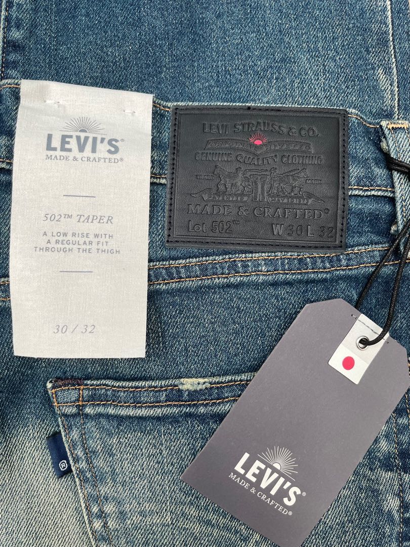 Levi's 502 Made & Crafted Japan made, Men's Fashion, Bottoms, Jeans on  Carousell