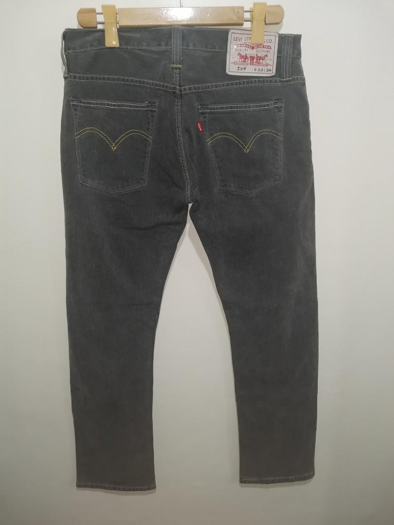 Levis 504 grey shop
