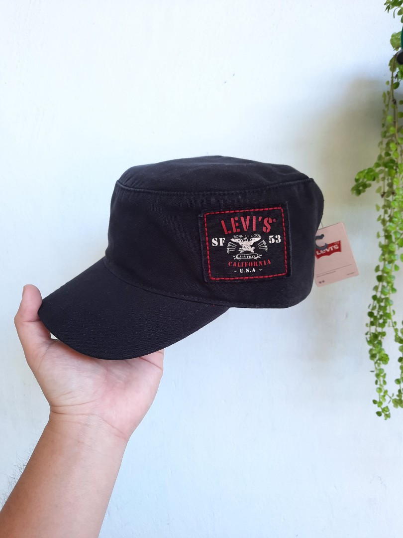 Levi's Military Cap NEW, Men's Fashion, Watches & Accessories, Cap & Hats  on Carousell